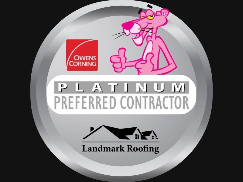Owens Corning Platinum Preferred Contractor Landmark Roofing