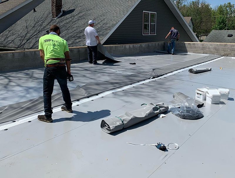 commercial roof replacement installation company