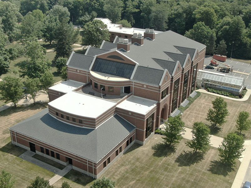 Huntington college roof