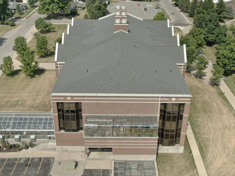 Huntington college roof