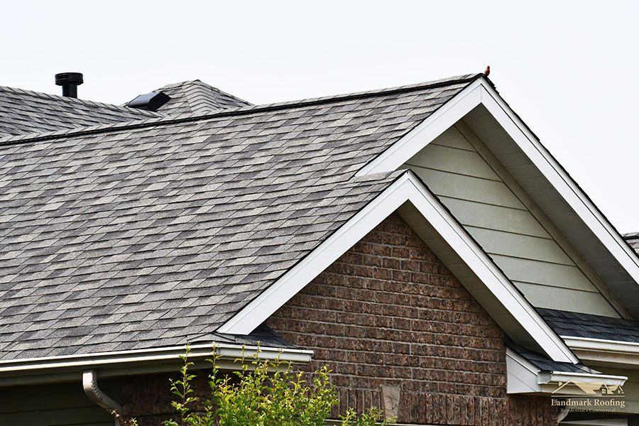 Owens corning shingles in color estate grey, landmark roofing Fort Wayne